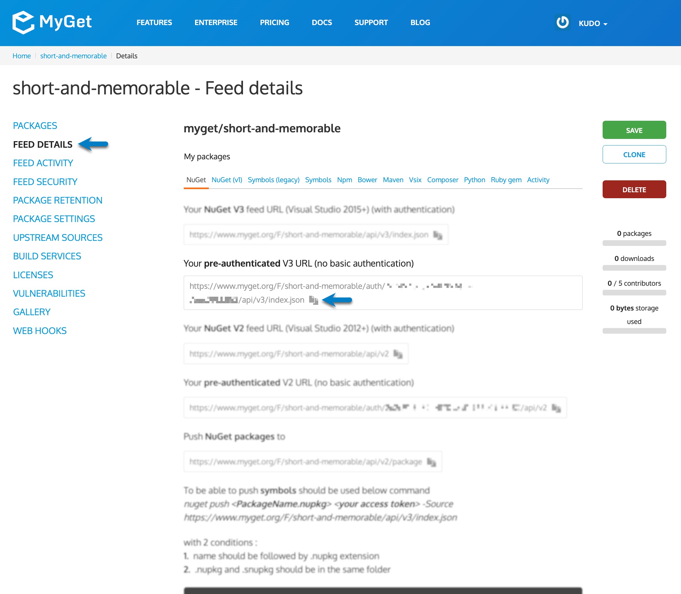Feed details > Copy pre-auth v3 URL.jpg