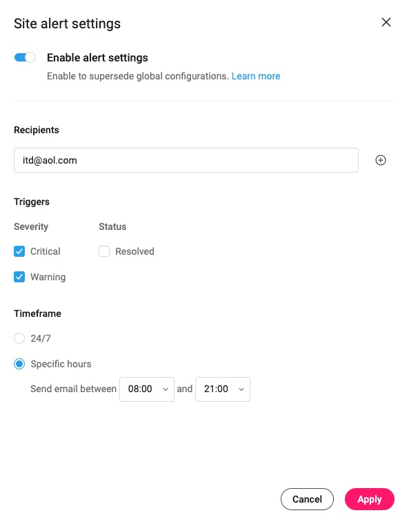 Site > Alerts > Site alert settings - ITD.jpg
