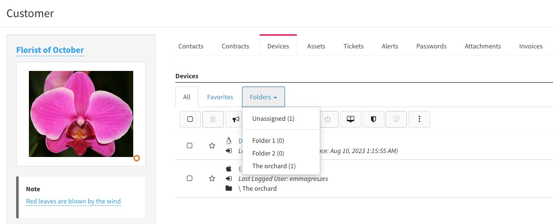 Customers > Devices tab > folders - MSP.jpg