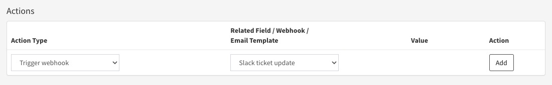 Admin > Support and ticketing > TAR > Actions = trigger webhook.jpeg