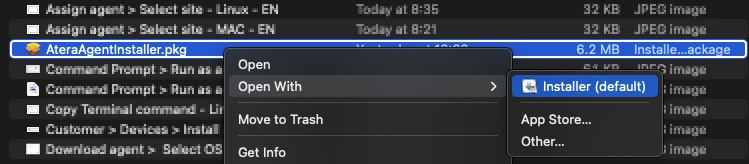 Apri file .pkg.jpg