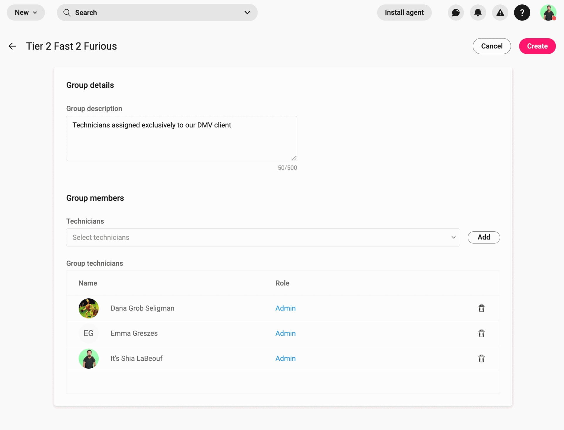 Technician groups (create and assign).gif
