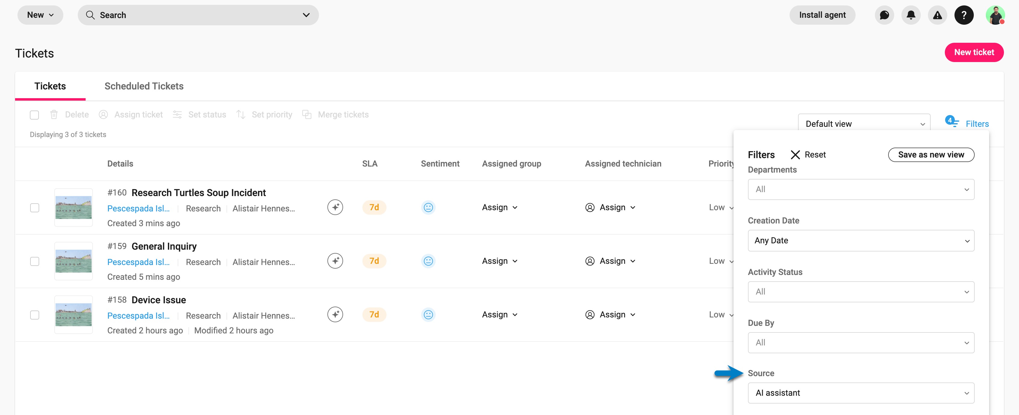 Filter tickets by Source > AI assistant - EN.jpg
