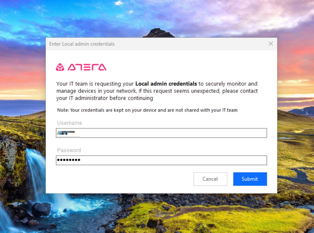 Network Discovery: Set up scans – Atera Support