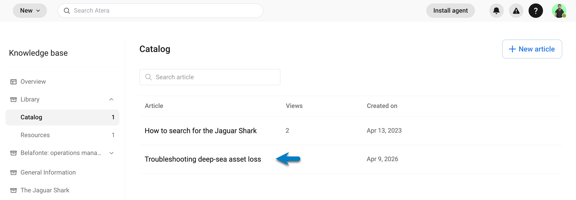 Knowledge base > select article.jpg