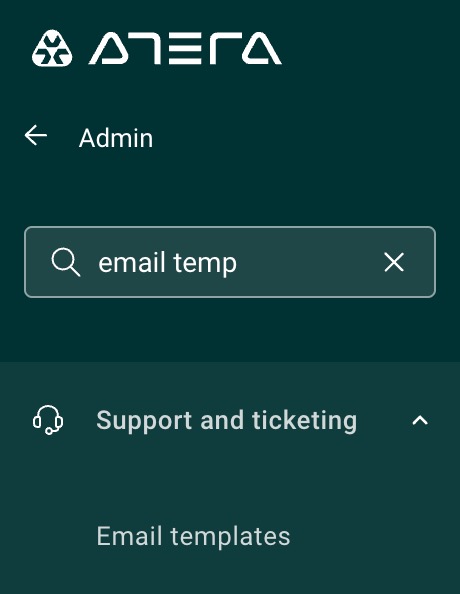 Admin > Support and ticketing > Email templates.jpg