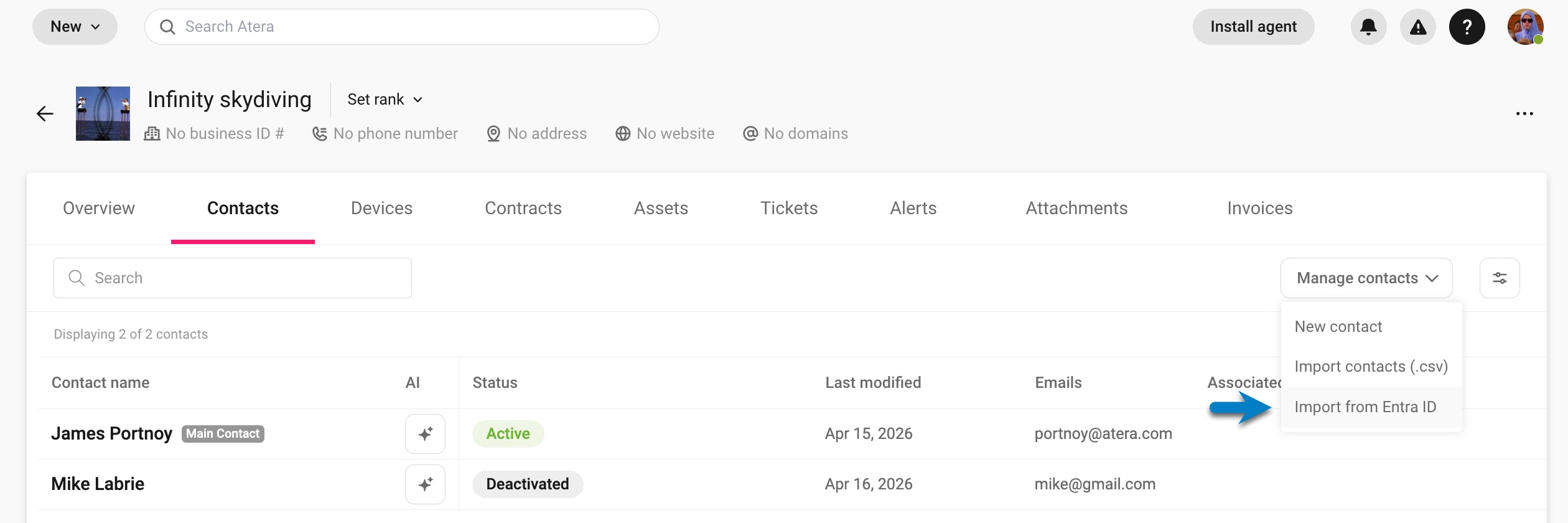 Contacts tab > Import from Entra ID.jpg