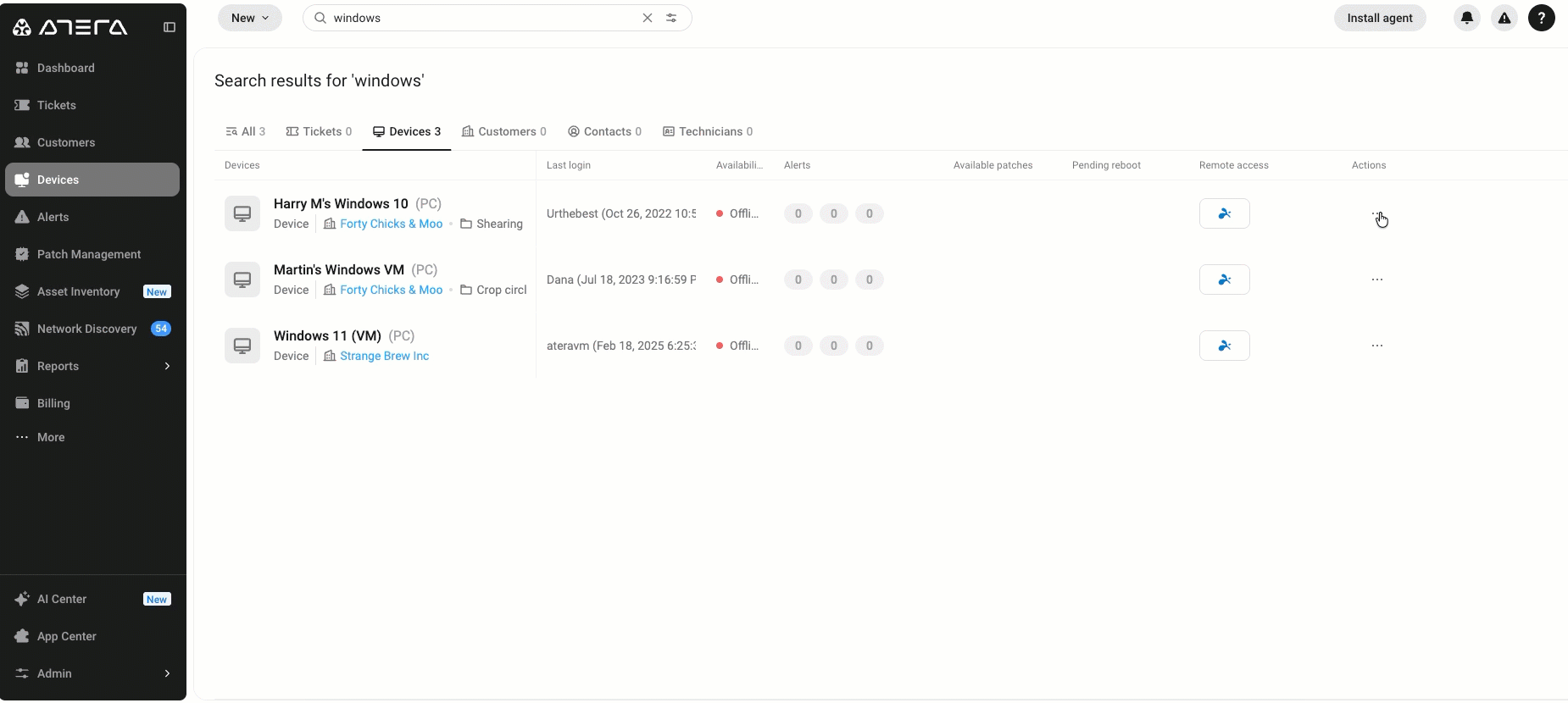 Global search > Quick actions.gif