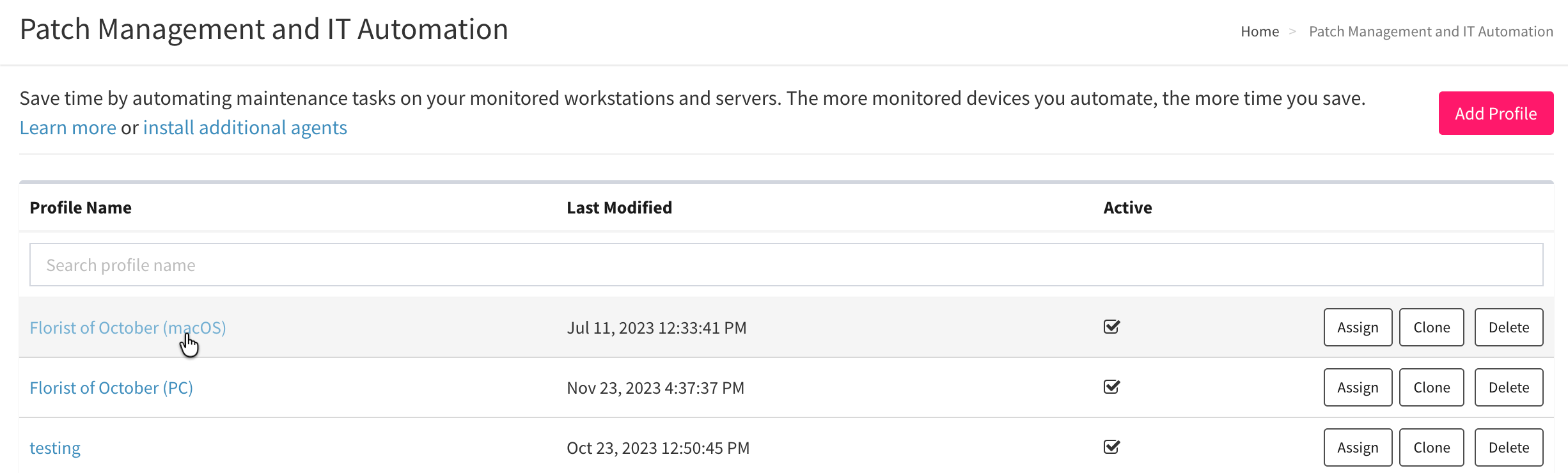 Patch management and IT automation > Profile access.png
