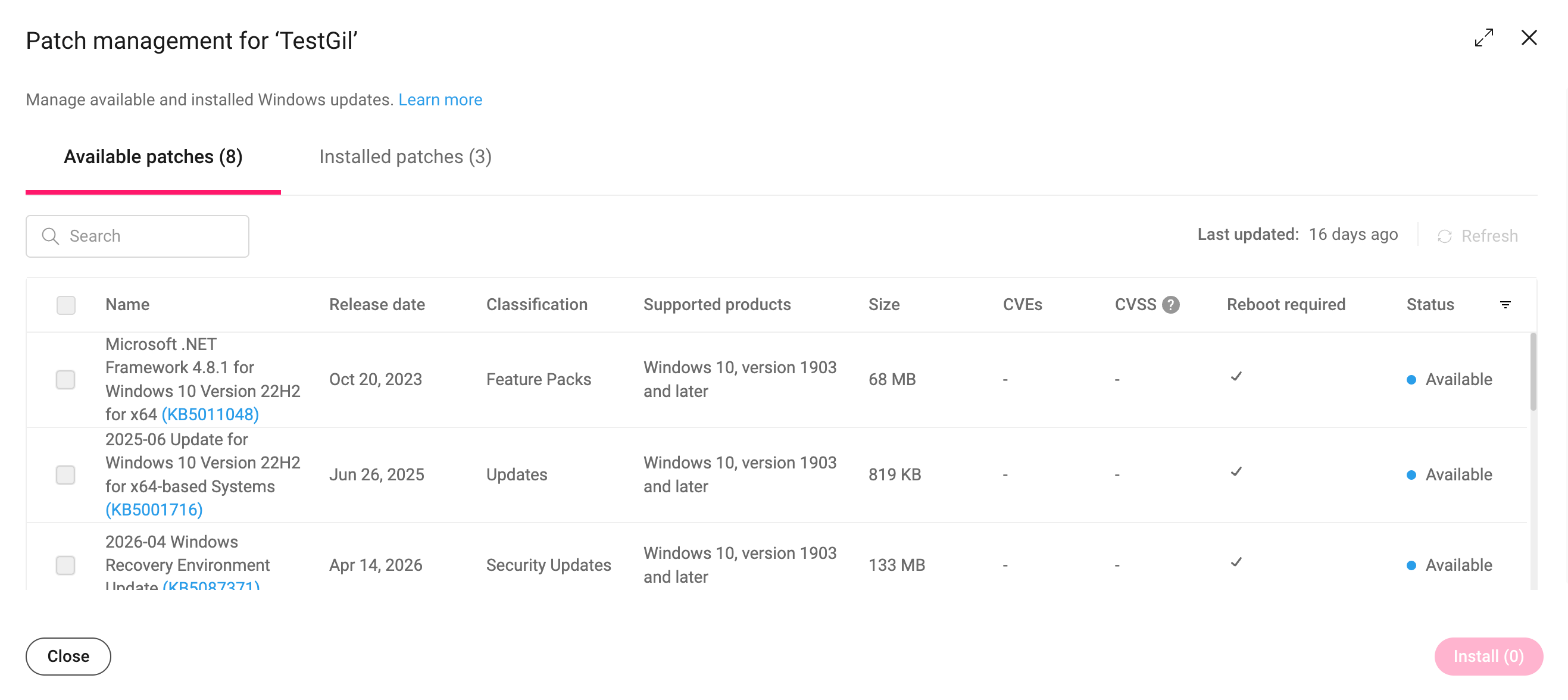Patch management > Available patches.png