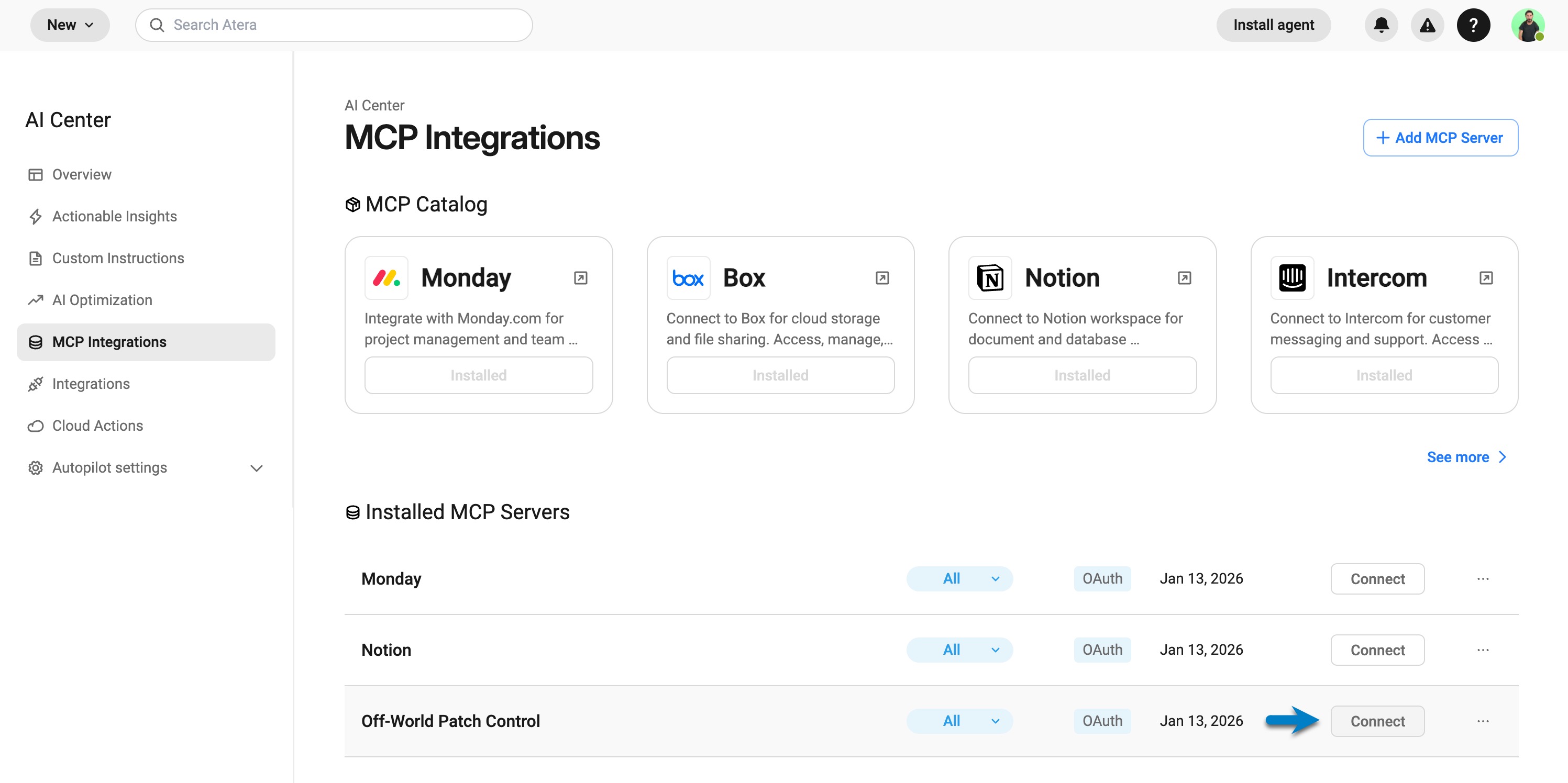 Connect installed MCP server.jpg