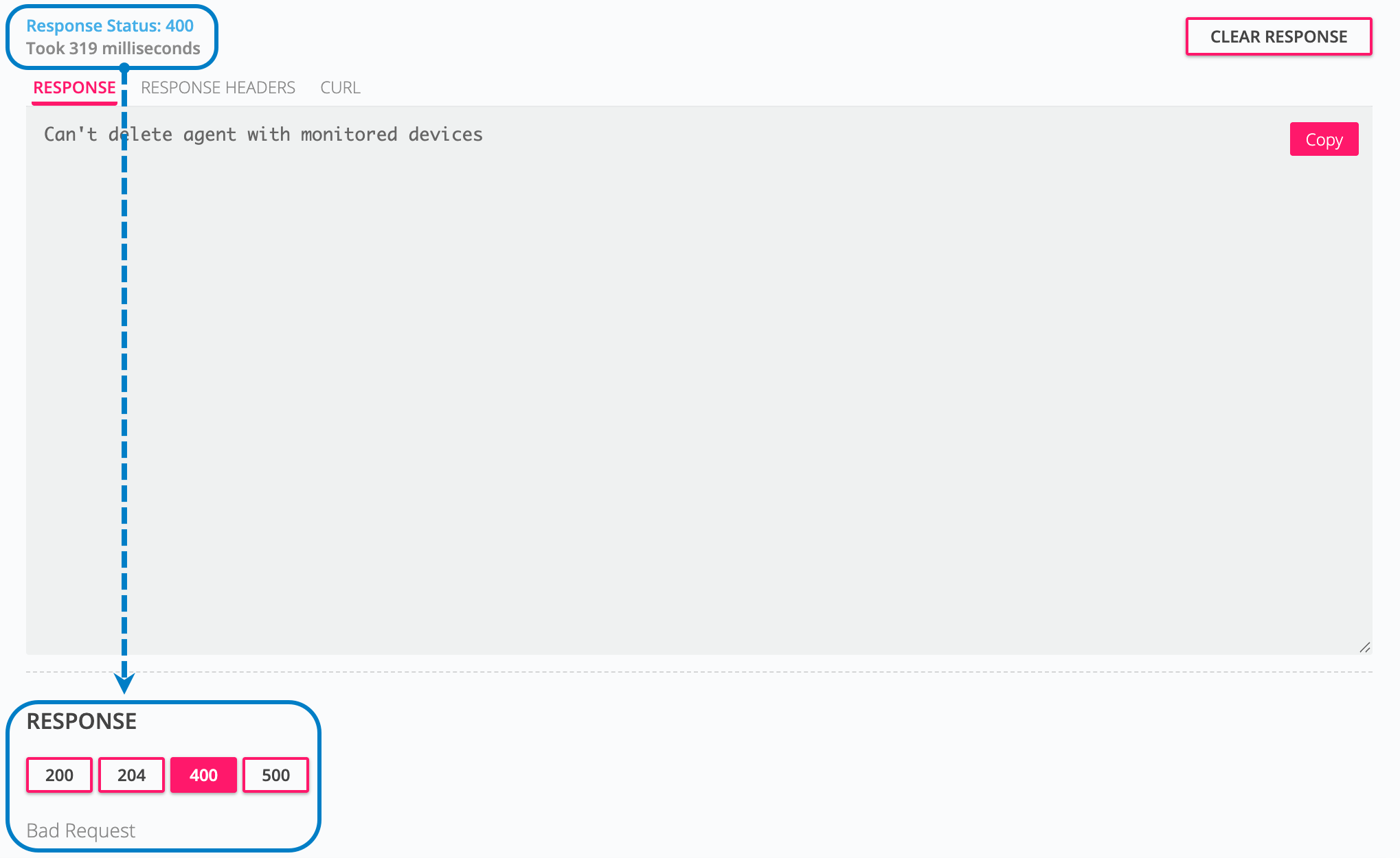 API > API doc page > Delete specified agent > Response Status.png