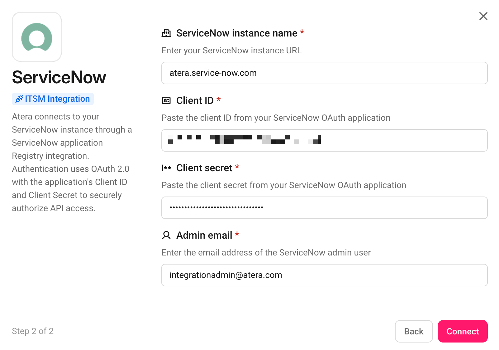 Integrations > ServiceNow > Connect window #2.png