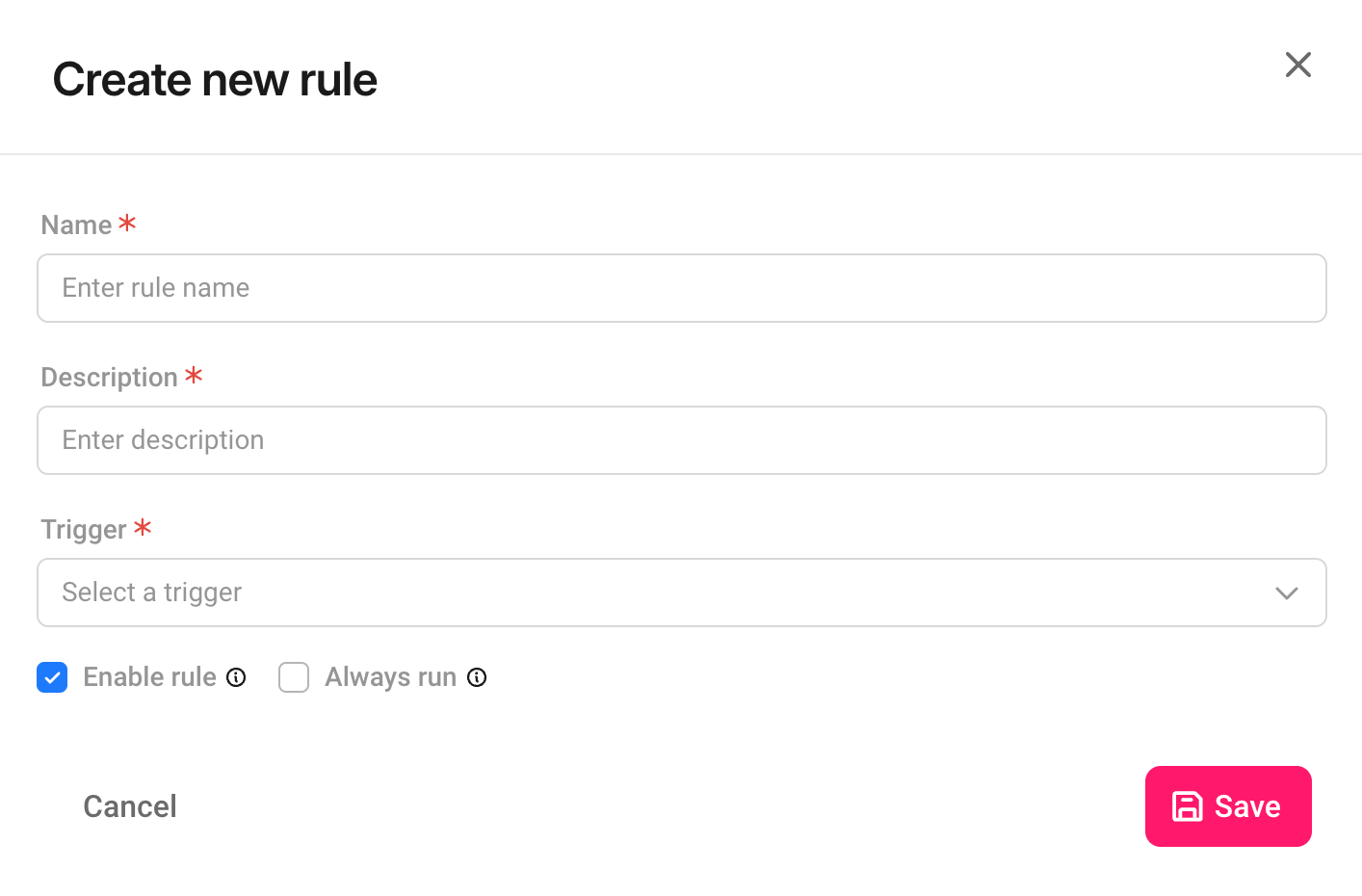 Create new rule window.png