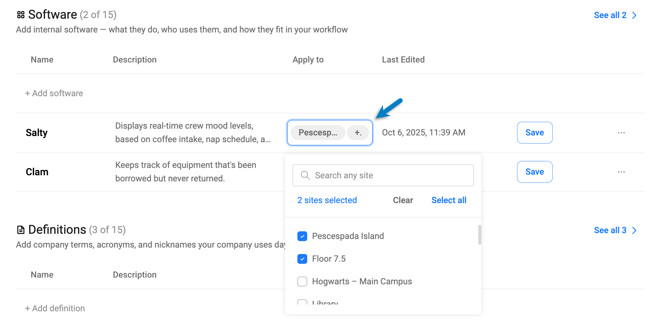 Custom instructions > site specific software.png