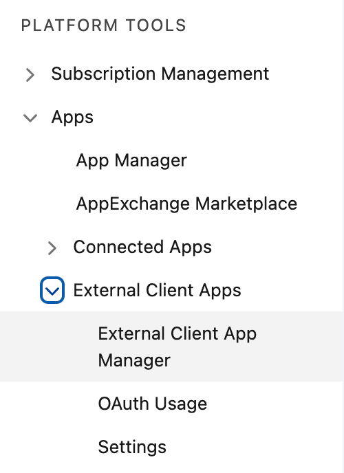 Salesforce > Setup > External Client App Manager.png