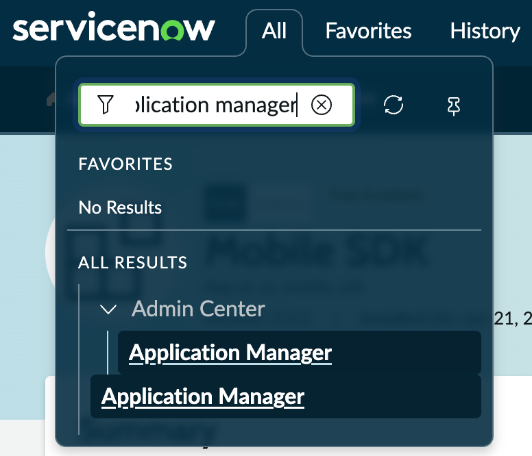 ServiceNow > All > Application Manager.png