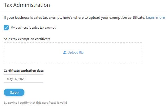 upload_tax_exemption_certificate.JPG