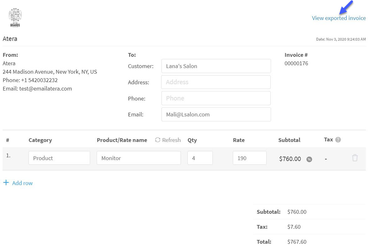 View_exported_invoice_w_arrow.JPG