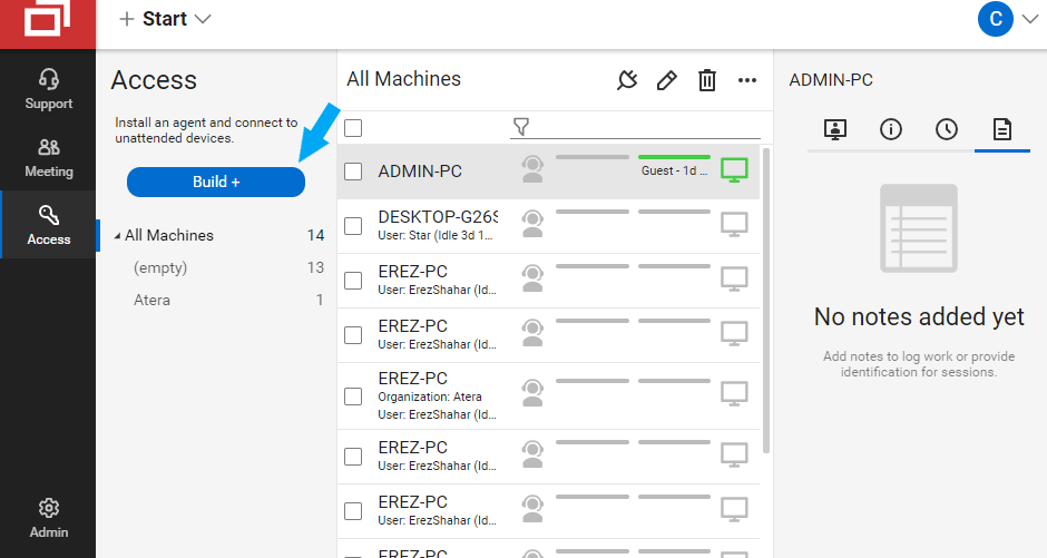 Connect Remotely with ScreenConnect Atera Support
