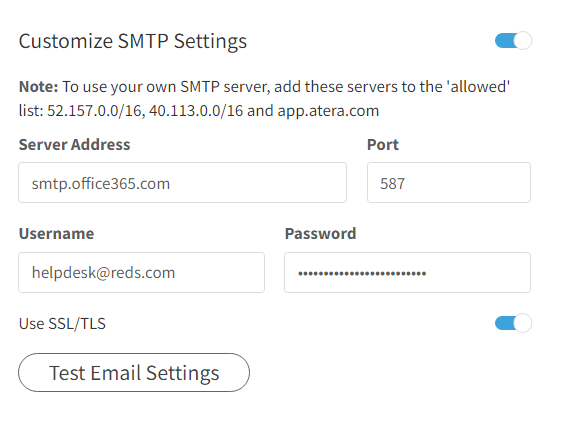 Set up Microsoft 365 email forwarding – Atera Support