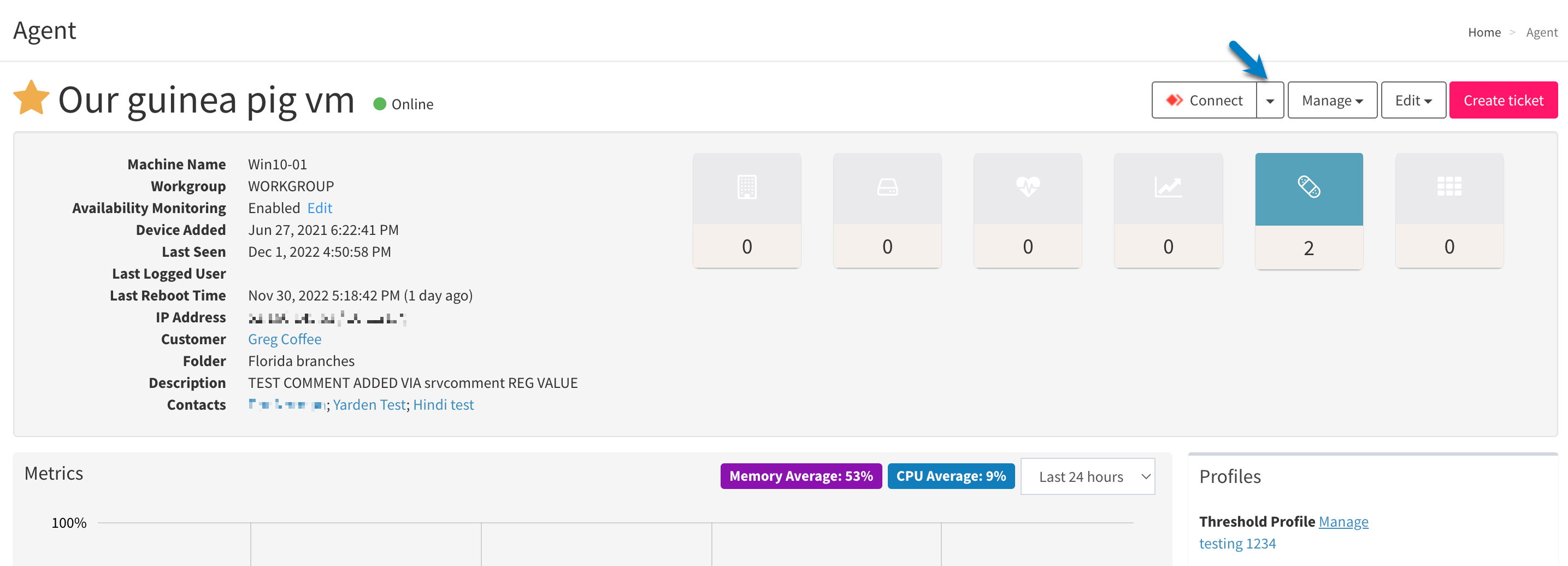 Connect Remotely with ScreenConnect Atera Support