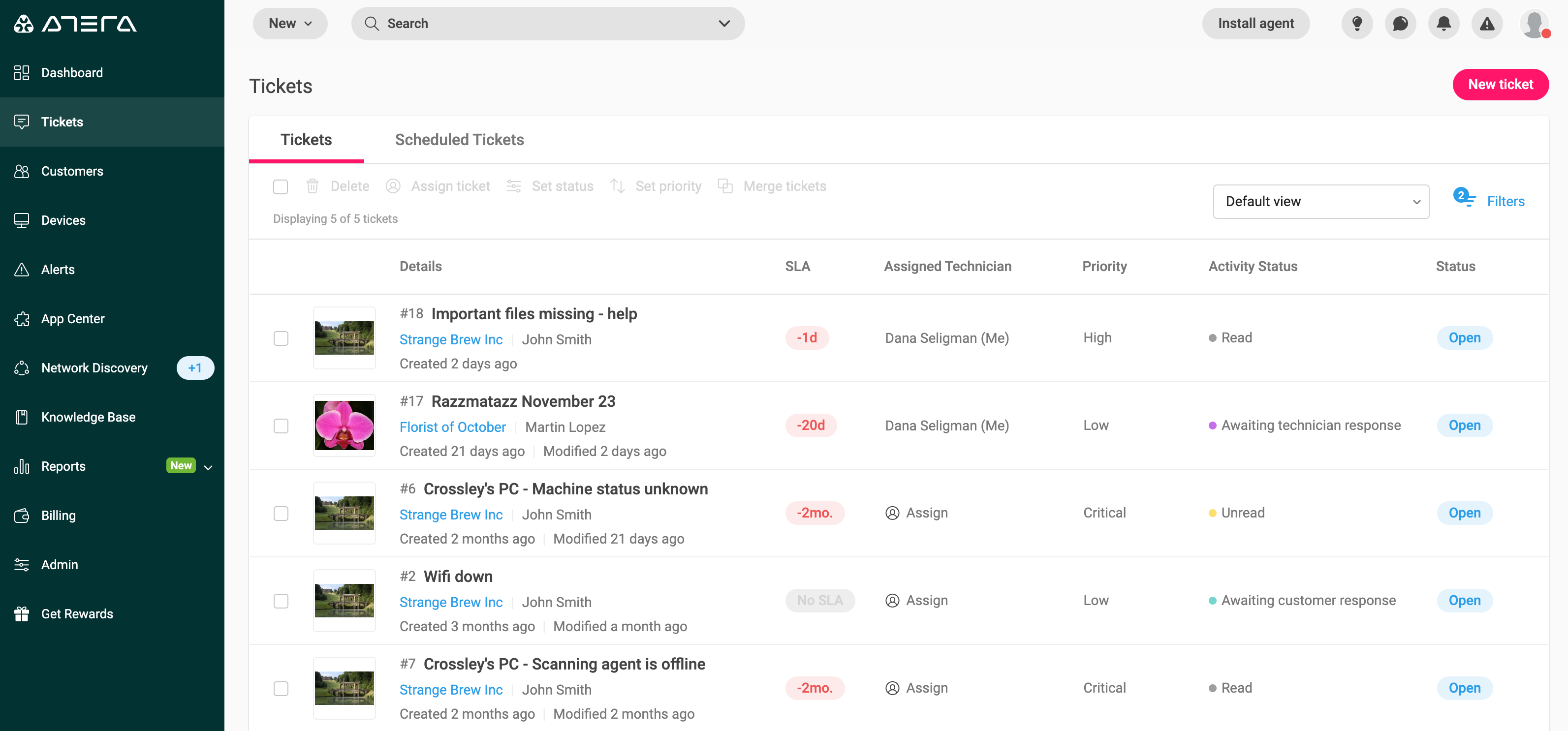 Connect Remotely with ScreenConnect Atera Support