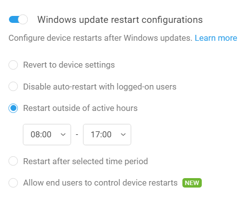 Configuration policies – Atera Support