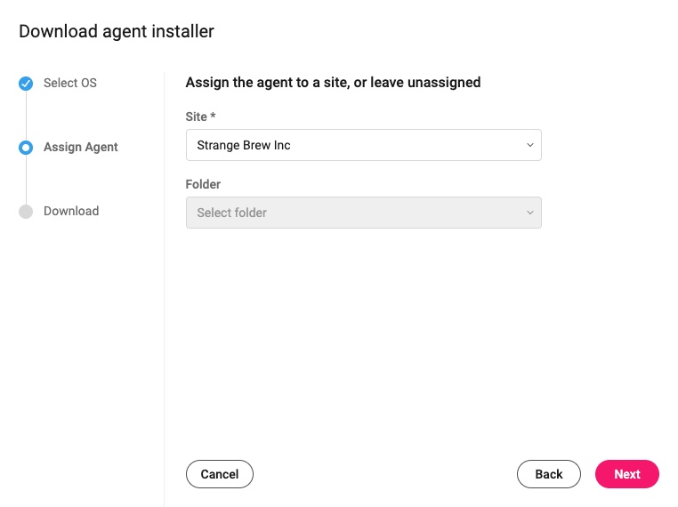 Assign agent > Select site - IT.jpg